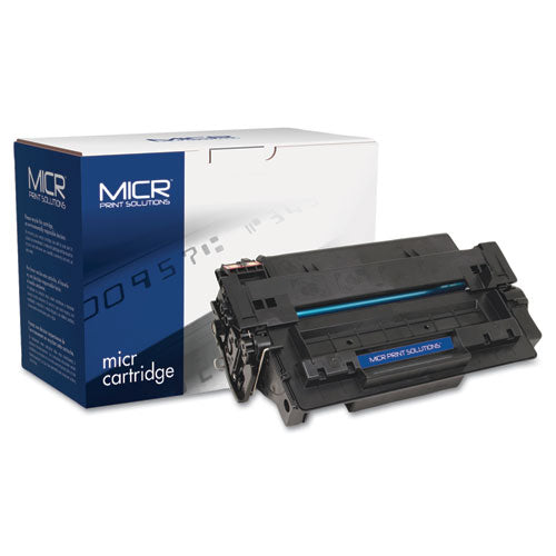 MICR Print Solutions MCR51AM Compatible Q7551A(M) (51AM) MICR Toner, 6,500 Page-Yield, Black, Ships in 1-3 Business Days
