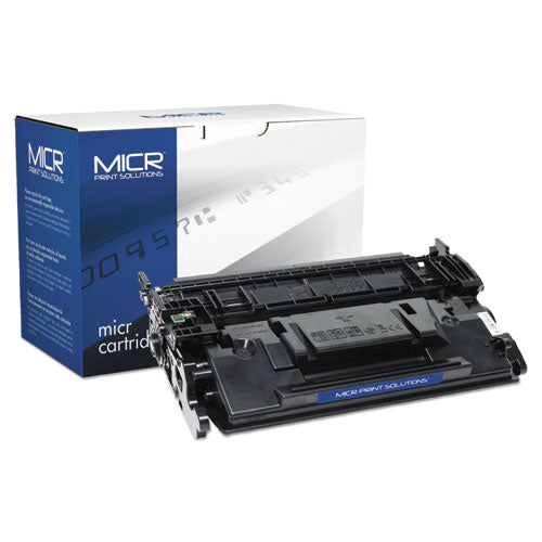 MICR Print Solutions MCR87AM Compatible CF287A(M) (87AM) MICR Toner, 9,000 Page-Yield, Black, Ships in 1-3 Business Days