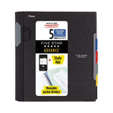 Five Star 06326 advance wirebound notebook, ten pockets, 5-subject, medium/college rule, randomly assorted cover color, (200) 11 x 8.5 sheets