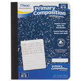 Mead 09902 Primary Composition Book, Manuscript Format, Blue/White Cover, (100) 9.75 x 7.5 Sheets