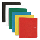 Five Star 261340 1" Plastic Binder, 3 Rings, 1" Capacity, 11 x 8.5, Randomly Assorted Color