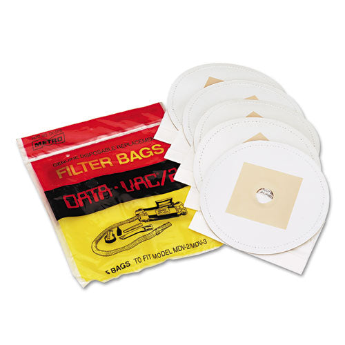 Datavac 120-516736 Disposable Bags For Pro Cleaning Systems, 5/pack