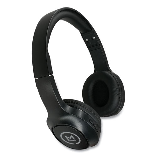 Morpheus 360 HP4500B TREMORS Stereo Wireless Headphones with Microphone, 3 ft Cord, Black