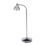 Medline MDR721010 Classic Incandescent Exam Lamp, Three Prong, 10w x 10d x 74h, Stainless Steel