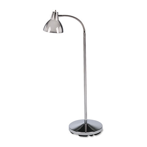 Medline MDR721010 Classic Incandescent Exam Lamp, Three Prong, 10w x 10d x 74h, Stainless Steel