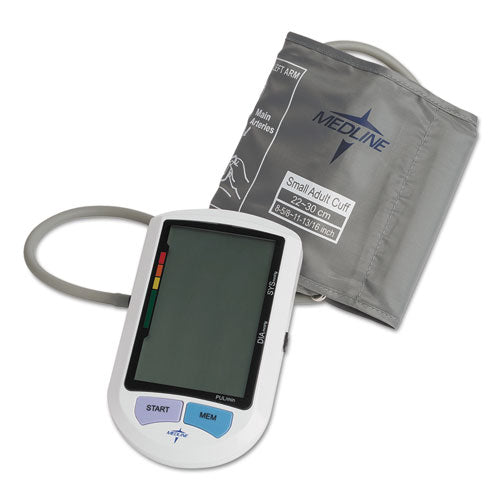 Medline MDS3001 Automatic Digital Upper Arm Blood Pressure Monitor, Small Adult Size