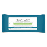 Medline MSC263810 ReadyFlush Biodegradable Flushable Wipes, 1-Ply, 8 x 12, White, 24/Pack, 24 Packs/Carton