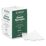 Medline PRM21408C Caring Woven Gauze Sponges, Non-Sterile, 8-Ply, 4 X 4, 200/pack