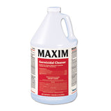 Maxim 041000-41 Germicidal Cleaner, Lemon Scent, 1 Gal Bottle, 4/carton