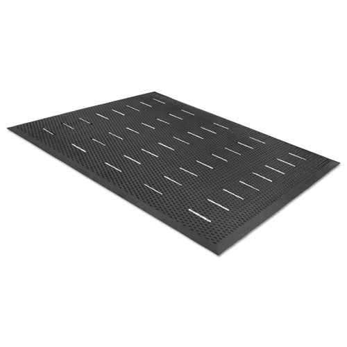 Guardian 34030401 Free Flow Comfort Utility Floor Mat, 36 X 48, Black