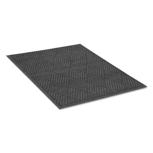 Guardian EGDFB040804 Ecoguard Diamond Floor Mat, Rectangular, 48 X 96, Charcoal