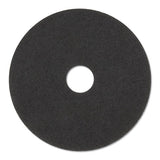 3M 7200 Low-Speed Stripper Floor Pad 7200, 14" Diameter, Black, 5/carton