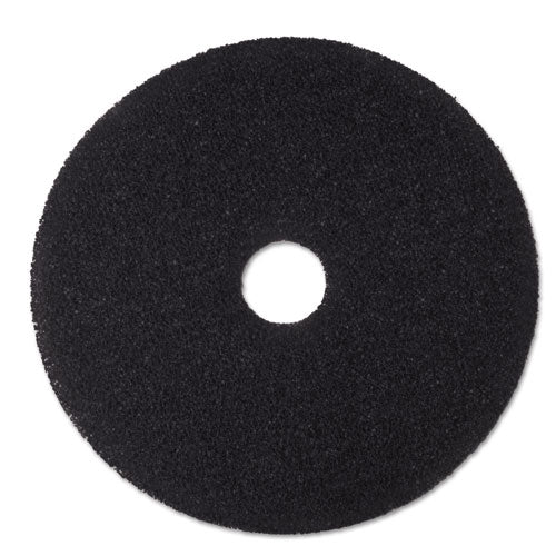 3M 7200 Low-Speed Stripper Floor Pad 7200, 20" Diameter, Black, 5/carton