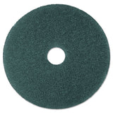 3M 5300 Low-Speed High Productivity Floor Pads 5300, 19" Diameter, Blue, 5/carton