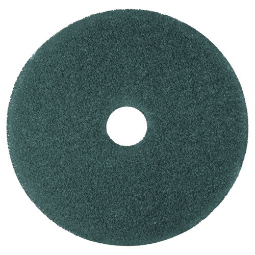 3M 5300 Low-Speed High Productivity Floor Pads 5300, 20" Diameter, Blue, 5/carton