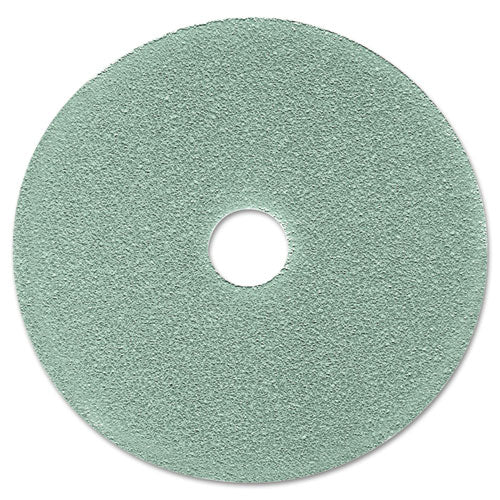3M 3100 Ultra High-Speed Floor Burnishing Pads 3100, 19" Diameter, Aqua, 5/carton