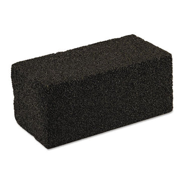 Scotch-Brite Professional GB12 Grill Brick, 3.5 X 4 X 8, Charcoal,12/carton