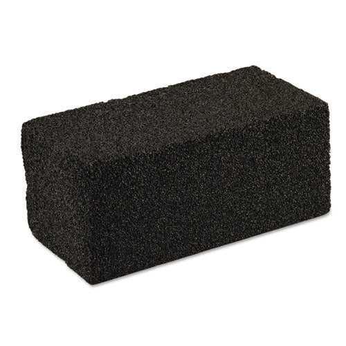 Scotch-Brite Professional GB12 Grill Brick, 3.5 X 4 X 8, Charcoal,12/carton