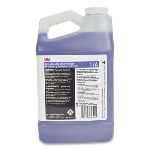 3M 17A Glass Cleaner And Protector Concentrate, 2 L Bottle, 4/carton