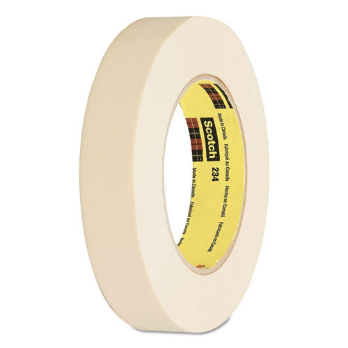 Scotch 234 General Purpose Masking Tape 234, 3" Core, 12 Mm X 55 M, Tan