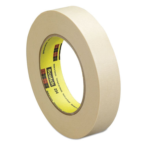 Scotch 234 General Purpose Masking Tape 234, 3" Core, 18 Mm X 55 M, Tan