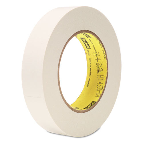 Scotch 256 Printable Flatback Paper Tape, 3" Core, 1" X 60 Yds, White