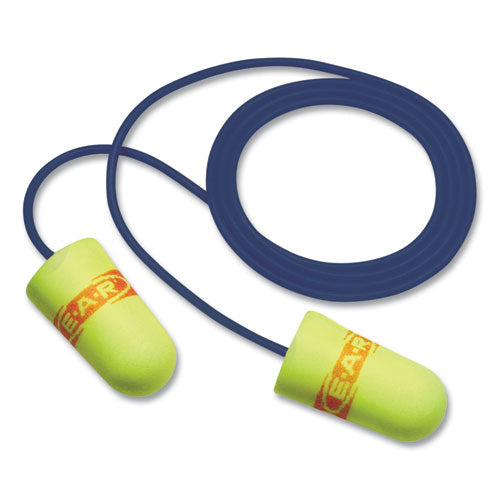 3M 7010384671 E-A-Rsoft Metal Detectable Soft Foam Earplugs, 32 dB NRR, Yellow, 2,000/Carton