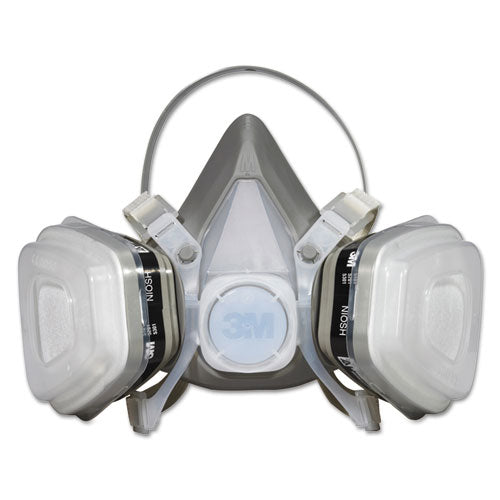 3M 52P71 Dual Cartridge Respirator Assembly 52p71, Organic Vapor/p95, Medium