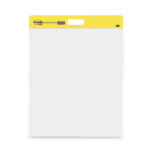 Post-IT Easel Pads Super Sticky 566 Self-Stick Wall Pad, Unruled, 20 x 23, White, 20 Sheets/Pad, 2 Pads/Pack, 2 Packs/Carton