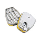 3M 70070316750 6003 Respirator Cartridge For Certain Organic Vapors And Acid Gases, 2/pack