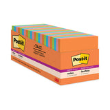 Post-IT Notes Super Sticky 654-24SSAU-CP Pads in Energy Boost Collection Colors, Cabinet Pack, 3" x 3", 70 Sheets/Pad, 24 Pads/Pack