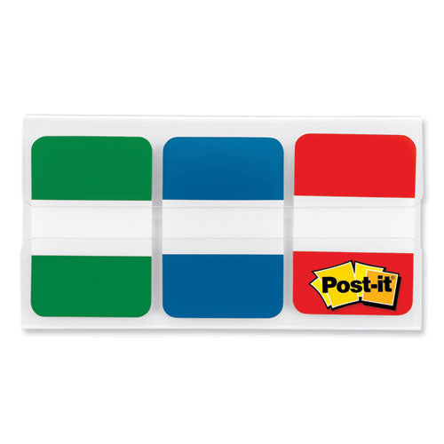 Post-IT Tabs 686-GBR 1" Tabs, 1/5-Cut Tabs, Assorted Primary Colors, 1" Wide, 66/pack