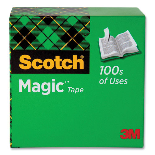 Scotch 810 Magic Tape Refill, 1" Core, 1" X 36 Yds, Clear