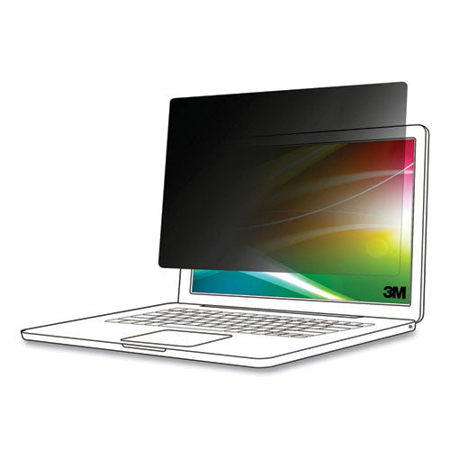3M 7100288073 Bright Screen Privacy Filter for 12.5" Widescreen Laptop, 16:09 Aspect Ratio