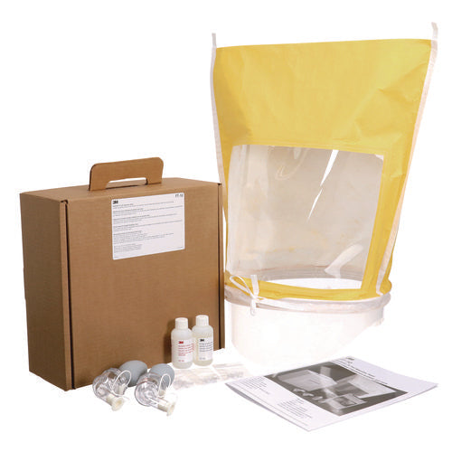 3M 7000001898 Qualitative Respirator Fit and Sensitivity Test Kit, Includes Sweet-Taste Testing Solutions