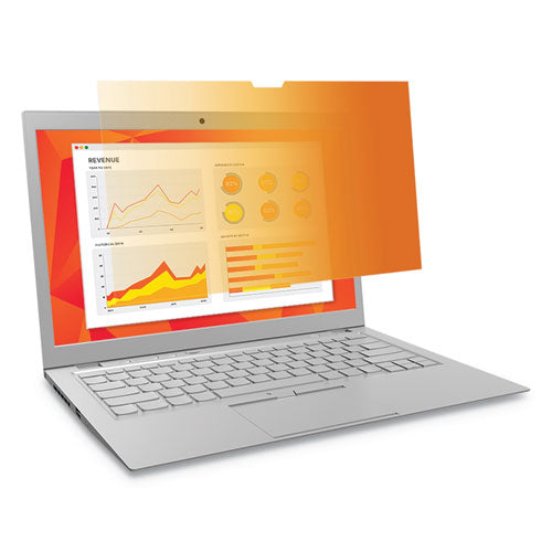 3M GFNAP007 Gold Frameless Privacy Filter For 15.4" Widescreen Touch Macbook Pro, 16:10 Aspect Ratio