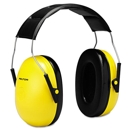3M XH001651278 Optime 98 H9a Earmuffs, 25 Db Nrr, Yellow/black