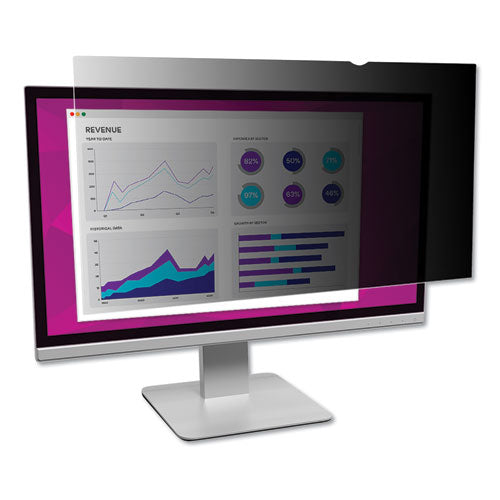 3M HC215W9B High Clarity Privacy Filter For 21.5" Widescreen Monitor, 16:9 Aspect Ratio