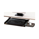 3M KD45 Under Desk Keyboard Drawer, 23w X 14d, Black