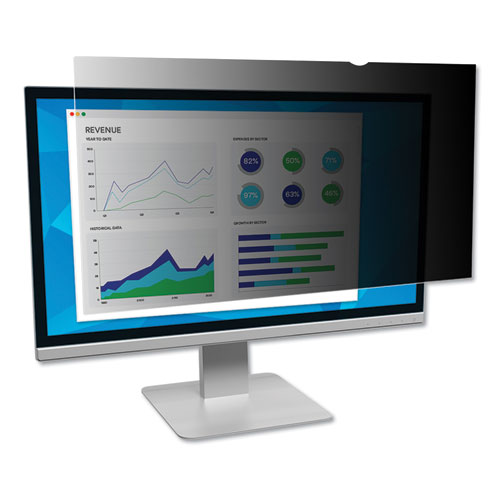 3M PF190C4B Frameless Blackout Privacy Filter For 19" Monitor