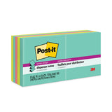 Post-IT Dispenser Notes Super Sticky R330-10SSMIA Pop-up 3 x 3 Note Refill, 3" x 3", Supernova Neons Collection Colors, 90 Sheets/Pad, 10 Pads/Pack