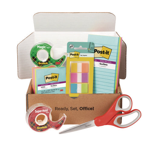 Scotch 7100250893 Office Essentials Kit, 11 Pieces