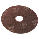 Scotch-Brite SPP20 Surface Preparation Pad, 20" Diameter, Maroon, 10/carton