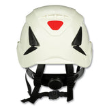 3M 7100175570 SecureFit X5000 Series Safety Helmet, 6-Point Pressure Diffusion Ratchet Suspension, White