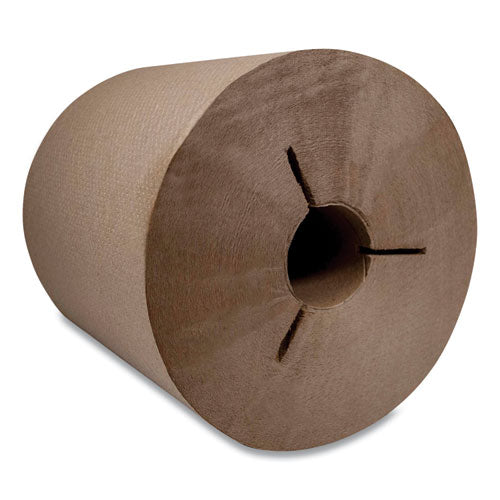 Morcon Tissue 400RY Morsoft Controlled Towels, Y-Notch, 1-Ply, 8" x 800 ft, Kraft, 6 Rolls/Carton