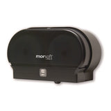 Morcon Tissue MOR M1005-8 Morsoft Plastic Small Core Tissue Dispenser, 11.5" X 6.5", Black