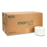 Morcon Tissue M250 Small Core Bath Tissue, Septic Safe, 2-Ply, White, 1,250/Roll, 24 Rolls/Carton