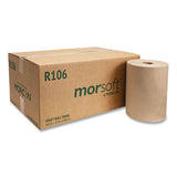 Morcon Tissue R106 10 Inch Roll Towels, 1-Ply, 10" X 800 Ft, Kraft, 6 Rolls/carton