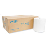 Morcon Tissue VW888 Valay Proprietary Roll Towels, 1-Ply, 8" X 800 Ft, White, 6 Rolls/carton