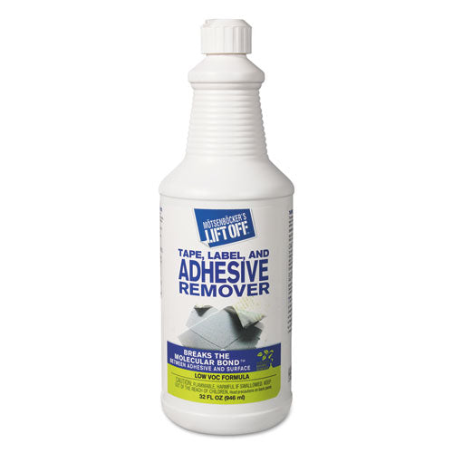Motsenbocker's Lift-Off MTS 40703 Tape, Label And Adhesive Remover, 32oz, Pour Bottle, 6/carton